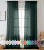OVZME Sheer Curtains 120" Extra Long, 2 Pieces, Rod Pocket Top Soft Voile Texture Window Draperies Lightweight & Airy Panels for Wedding Arch, 84" Wide Total, Each 42W x 120L...