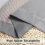OVZME Sheer Window Curtains 72 inch Length 2 Pcs- Rod Pocket Living Room Curtain Panels Voile Textured Soft and Lightweight Window Treatments for Bedroom Decor, 42W x 72L...