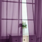 OVZME Window Sheer Curtains 84 inch Lengh 2 Panels for Living Room Privacy Semi Sheer Window Drapes for Bedroom Photography Backdrop Bathroom Home Office, 42W x 84L inches,...