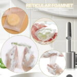 Pack of 2 Soap Boxes with Removable Draining Rack, Dingrich Aluminium Soap Box Square Soap Dish, Soap Container and Soap Bag for Home Bathroom Gym Travel Camping Hotel (3.1 x...