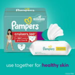 Pampers Cruisers 360 Baby Diapers Size 3, 168 Count (Select for More Options)