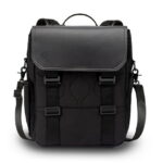 Paperclip Willow Diaper Bag Backpack with Fold-Out Changing Station, Eco-Friendly, Forest Black