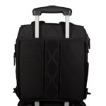 Paperclip Willow Diaper Bag Backpack with Fold-Out Changing Station, Eco-Friendly, Forest Black