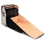 Paperclip Willow Diaper Bag Backpack with Fold-Out Changing Station, Mushroom Beige