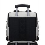 Paperclip Willow Diaper Bag Backpack with Fold-Out Changing Station, Mushroom Beige
