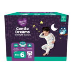 Parent's Choice Gentle Dreams Overnight Diapers Size 6, 58 Count (Select for More Options)