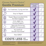 Parent's Choice Gentle Premium Infant Formula Milk-Based Powder with Iron