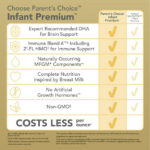Parent's Choice Premium Baby Formula Milk-Based Powder, Non-GMO with Iron & DHA, 36 oz Canister