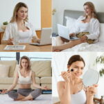 Paruu Wearable Breast Pump Hands-Free, Portable Breast Pump,Electric Breast Pump with 4 Modes & 9 Levels, 2 Pack