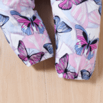 PatPat Baby Girl Clothes 3pcs Ladybug Letter Print Romper and Bowknot Trousers with Headband Set