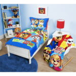 Paw Patrol 5-Piece Toddler Bedding Set & Blanket, Blue, Unisex