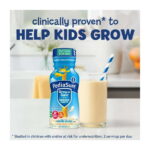 PediaSure Grow & Gain with Immune Support, 7g Protein, Vanilla, 8-fl-oz Bottle, 6 Shakes