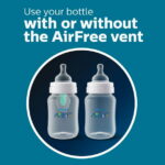 Philips Avent Anti-colic Baby Bottles, 11oz, 3pk, Clear, SCY106/03