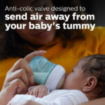 Philips Avent Natural Baby Bottle with Natural Response Nipple, Blue, 4oz, 3pk, SCY900/23