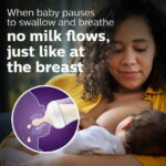 Philips Avent Natural Baby Bottle with Natural Response Nipple, Pink, 4oz,3pk, SCY900/13