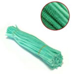 Pipe Cleaners Set | 100-Pack Candy Color Chenille Stems | 12 Inch x 6mm Flexible Craft Supplies | Soft Fiber for DIY Arts | Twisting, Shaping, Decoration | Pipe Cleaning...