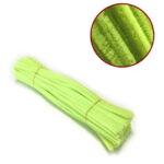 Pipe Cleaners Set | 100-Pack Candy Color Chenille Stems | 12 Inch x 6mm Flexible Craft Supplies | Soft Fiber for DIY Arts | Twisting, Shaping, Decoration | Pipe Cleaning...