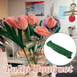 Pipe Cleaners Set | 100-Pack Candy Color Chenille Stems | 12 Inch x 6mm Flexible Craft Supplies | Soft Fiber for DIY Arts | Twisting, Shaping, Decoration | Pipe Cleaning...