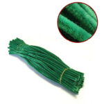 Pipe Cleaners Set | 100-Pack Candy Color Chenille Stems | 12 Inch x 6mm Flexible Craft Supplies | Soft Fiber for DIY Arts | Twisting, Shaping, Decoration | Pipe Cleaning...