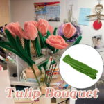 Pipe Cleaners Set | 100-Pack Candy Color Chenille Stems | 12 Inch x 6mm Flexible Craft Supplies | Soft Fiber for DIY Arts | Twisting, Shaping, Decoration | Pipe Cleaning...