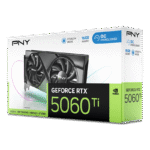 PNY NVIDIA GeForce RTX™ 5060 Ti Epic-X™ ARGB OC Triple Fan, Graphics Card 16GB GDDR7, SFF-Ready
