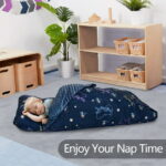 Primlect Nap Mat, 55" x 22" x 2", Thickened Sleeping Bags with Removable Pillow, for Daycare