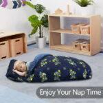 Primlect Nap Mat, 55" x 22" x 2", Thickened Sleeping Bags with Removable Pillow, for Daycare