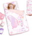 Primlect Nap Mat, 55" x 22" x 2", Thickened Sleeping Bags with Removable Pillow, for Daycare