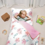 Primlect Nap Mat, 55" x 22" x 2", Thickened Sleeping Bags with Removable Pillow, for Daycare