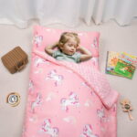 Primlect Nap Mat, 55" x 22" x 2", Thickened Sleeping Bags with Removable Pillow, for Daycare