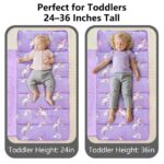 Primlect Nap Mat for Toddlers Aged 1–3, 45" x 22" , Cozy Sleeping Bags with Removable Pillow, for Daycare