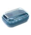 Qocolhg Leakproof Soap Holder 1 Pack, Travel Soap Container with Lid, Travel Size Toiletries, Portable Bar Soap Holder, Soap Box, Soap Dish for Traveling, Camping, Gym,...