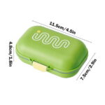 Qocolhg Leakproof Soap Holder 1 Pack, Travel Soap Container with Lid, Travel Size Toiletries, Portable Bar Soap Holder, Soap Box, Soap Dish for Traveling, Camping, Gym,...