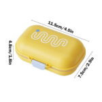 Qocolhg Leakproof Soap Holder 1 Pack, Travel Soap Container with Lid, Travel Size Toiletries, Portable Bar Soap Holder, Soap Box, Soap Dish for Traveling, Camping, Gym,...