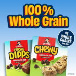 Quaker Chewy Granola Bars, 3 Flavor Variety Pack, 30.4 oz, 36 Count
