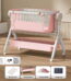 Rocking Bassinet, Electric Cribs, Bedside Sleeper for Baby, Newborn Co-Sleeper,Unisex Baby Sleeping Bed
