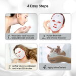 RUTAWZ Led Face Mask - 7 Color Light Therapy for Anti-Aging, Acne & Wrinkles, Gift for Women