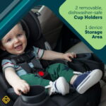 Safety 1st Grow and Go Sprint All-in-One Convertible Car Seat, Arctic Lake II, Infant & Toddler, Unisex