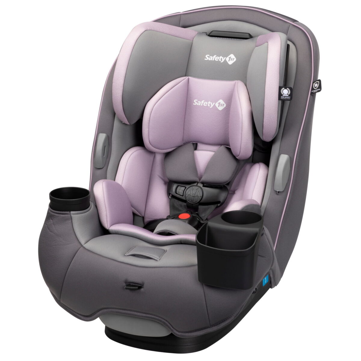 Safety 1st Grow and Go Sprint All-in-One Convertible Car Seat, Cranberry Ice II, Infant & Toddler, Unisex