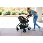 Safety 1st Grow and Go Sprint Modular Travel System Stroller with Rear-Facing Infant Car Seat, Alloy
