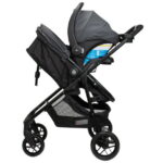 Safety 1st Grow and Go Sprint Modular Travel System Stroller with Rear-Facing Infant Car Seat, Alloy