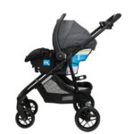 Safety 1st Grow and Go Sprint Modular Travel System Stroller with Rear-Facing Infant Car Seat, Alloy
