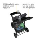Safety 1st Grow and Go Sprint Modular Travel System Stroller with Rear-Facing Infant Car Seat, Alloy