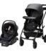 Safety 1st Grow and Go Sprint Modular Travel System Stroller with Rear-Facing Infant Car Seat, Alloy