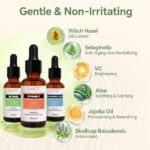 SAISZE Vitamin C Serum Kit, Anti-Aging Face Moisturizer, Retinol & Vitamin C & Hyaluronic Acid Face Serum Set for Firming, Hydrating for Face Day & Night Skin Care, Gifts for Women