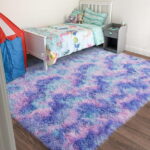 Sanmadrola Area Rug for Bedroom,4'X5.2',Fluffy Shag Rug for Living Room,Furry Carpet for Kids Room,Shaggy Throw Rug for Nursery Room,Fuzzy Plush Rug Carpet,Rectangle,Cute Room...