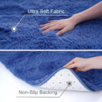 Sanmadrola Area Rug for Bedroom,6.5'X7.5',Fluffy Shag Rug for Living Room,Furry Carpet for Kids Room,Shaggy Throw Rug for Nursery Room,Fuzzy Plush Rug,Blue Carpet,Rectangle,Cute...