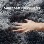 Sanmadrola Area Rug for Bedroom,6.5'X7.5',Fluffy Shag Rug for Living Room,Furry Carpet for Kids Room,Shaggy Throw Rug for Nursery Room,Fuzzy Plush Rug,Coffee...
