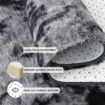 Sanmadrola Area Rug for Bedroom,6.5'X7.5',Fluffy Shag Rug for Living Room,Furry Carpet for Kids Room,Shaggy Throw Rug for Nursery Room,Fuzzy Plush Rug,Coffee...