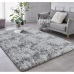 Sanmadrola Area Rug for Bedroom,6.5'X7.5',Fluffy Shag Rug for Living Room,Furry Carpet for Kids Room,Shaggy Throw Rug for Nursery Room,Fuzzy Plush Rug,Gray Carpet,Rectangle,Cute...